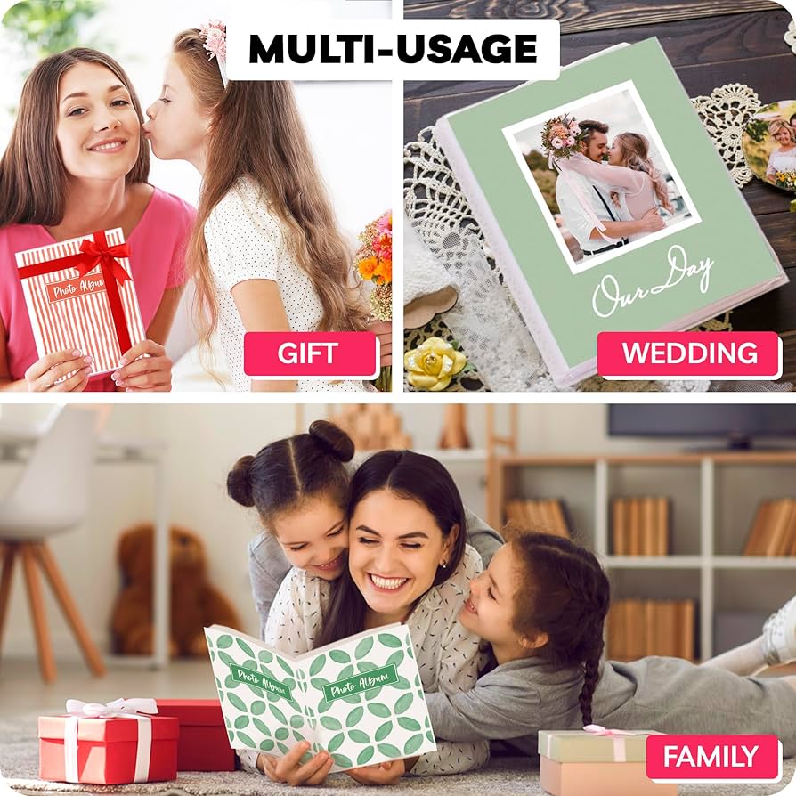 Amazon.com - 5x7 Photo Albums (Set of 6), Small Albums, Each
